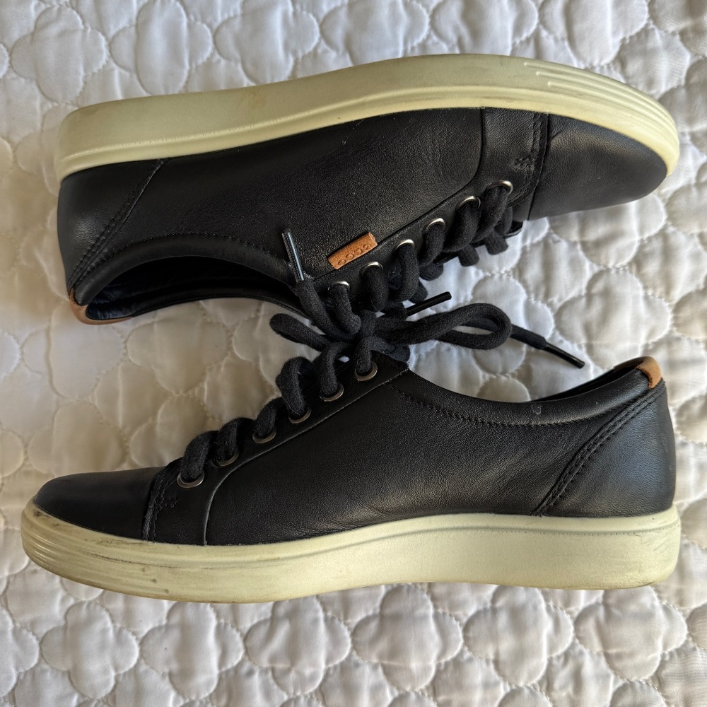 ecco Soft 7 Leather Lows Women's Size 6 - Picture 4 of 7